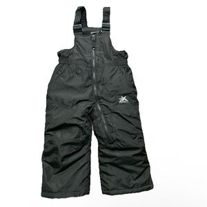 Toddler Zeroxposur Black Snowbib Size 18-24 Months